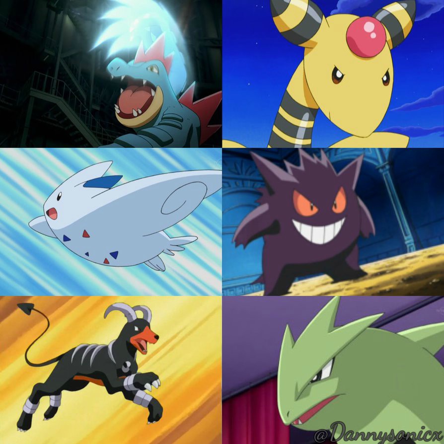 My Johto Team