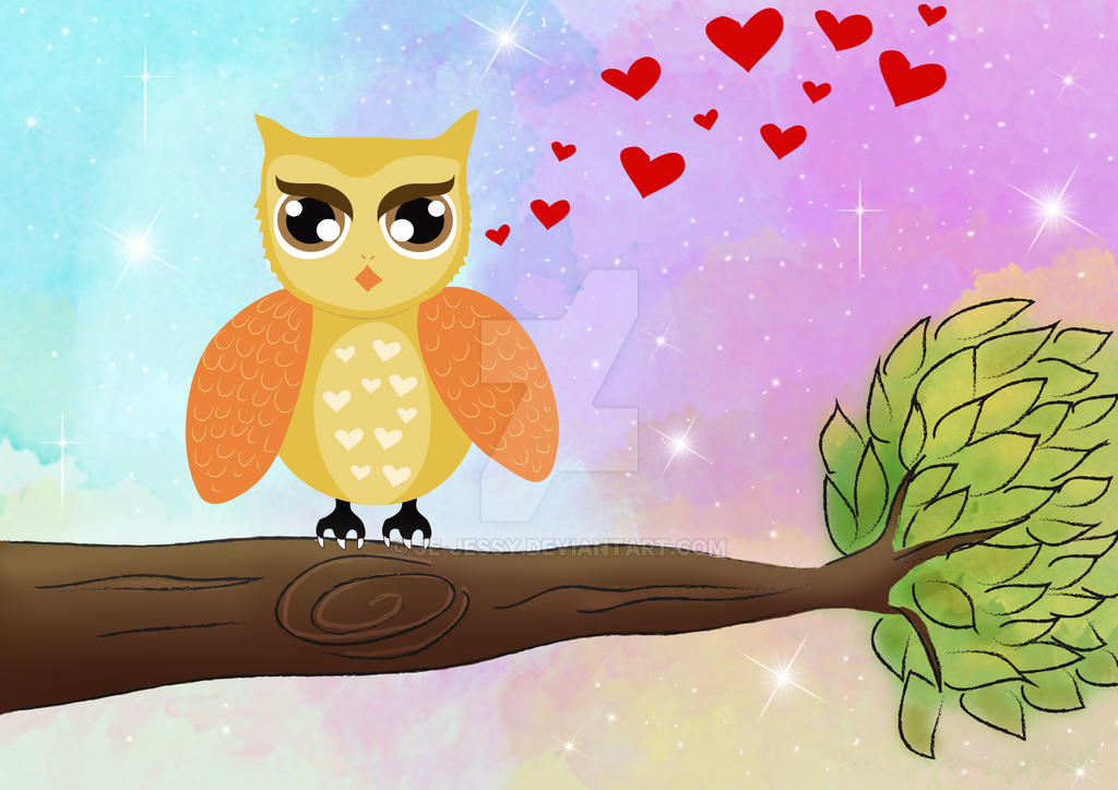 Corujunha Colorida by je-jessy on DeviantArt