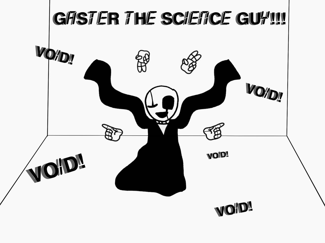 Gaster the Science guy! by DaWeirdOne on DeviantArt