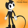 Bendy color cartoon art