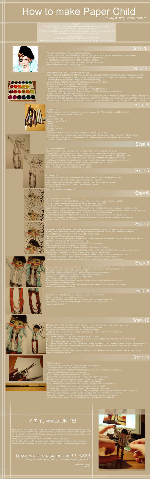 Add Paper Kid Paper Child Tutorial by KohakuDisorder on DeviantArt