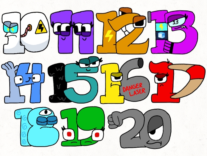Deviantart Inanimate Insanity Numberjacks Numberjacks Lore S2 by DreamerMation38 on DeviantArt