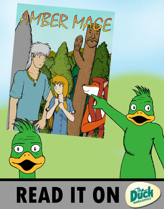 Amber Mage on The Duck Webcomics