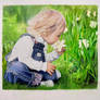 Girl In The Grass With Coloured Pencils