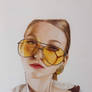 Girl In The Yellow Glasses
