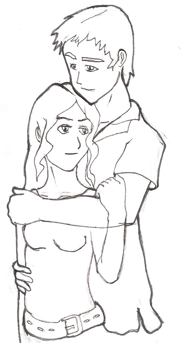 pareja abrazada by seba-c on DeviantArt pareja abrazada by seba-c on DeviantArt