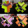 intersecting crosses