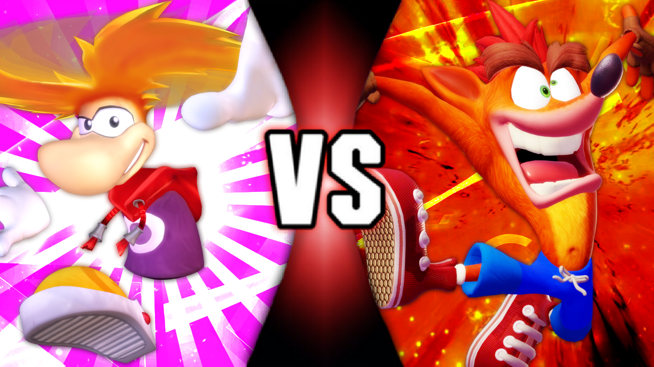 Rayman vs Crash Bandicoot | Remastered Connections by BestJump on ...