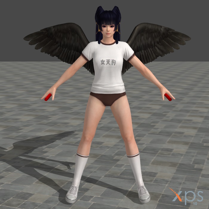 DOA5U Nyotengu Gym Class costume (Updated)