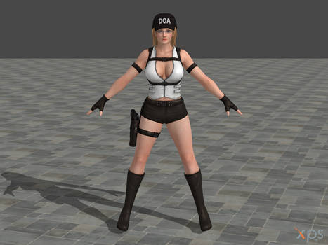 DOA5U Tina Police costume (Updated)