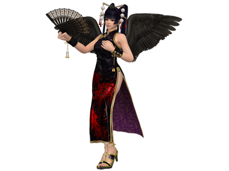 DOA5 LR Nyotengu Showstopper encore dress UPDATED