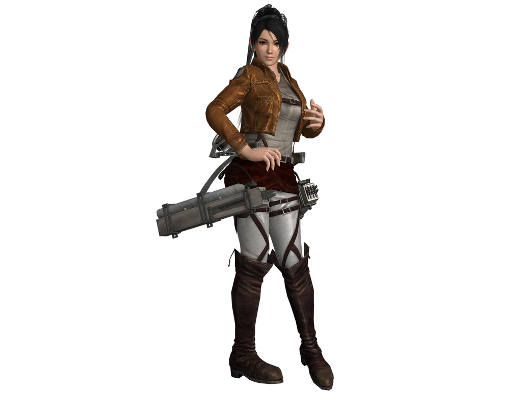 DOA5 LR Momiji Attack on Titan costume by zareef