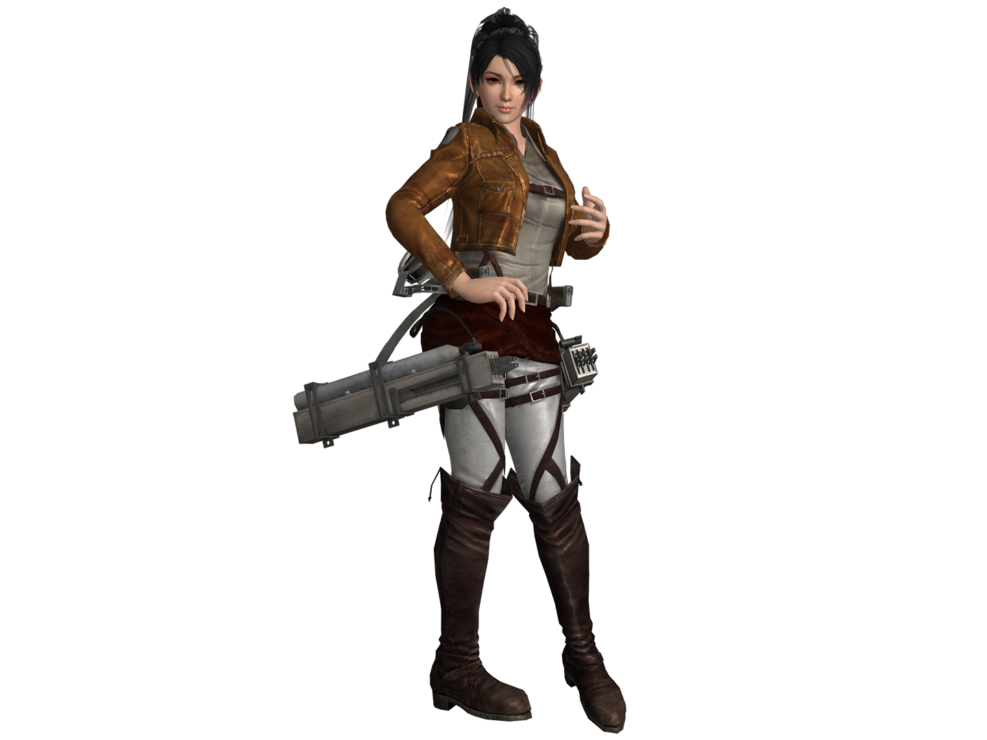 DOA5 LR Momiji Attack on Titan costume by zareef