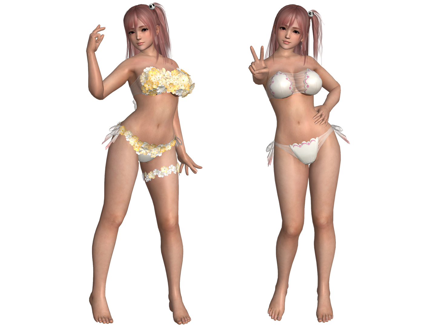 DOA5 LR Honoka Flower costume