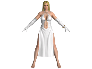 DOA5 LR Helena Satin dress (mod)