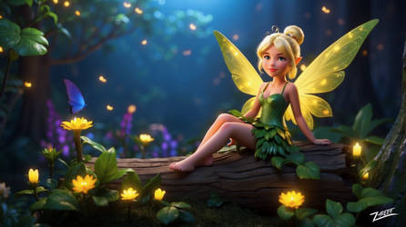 Tinkerbell magical forest 01