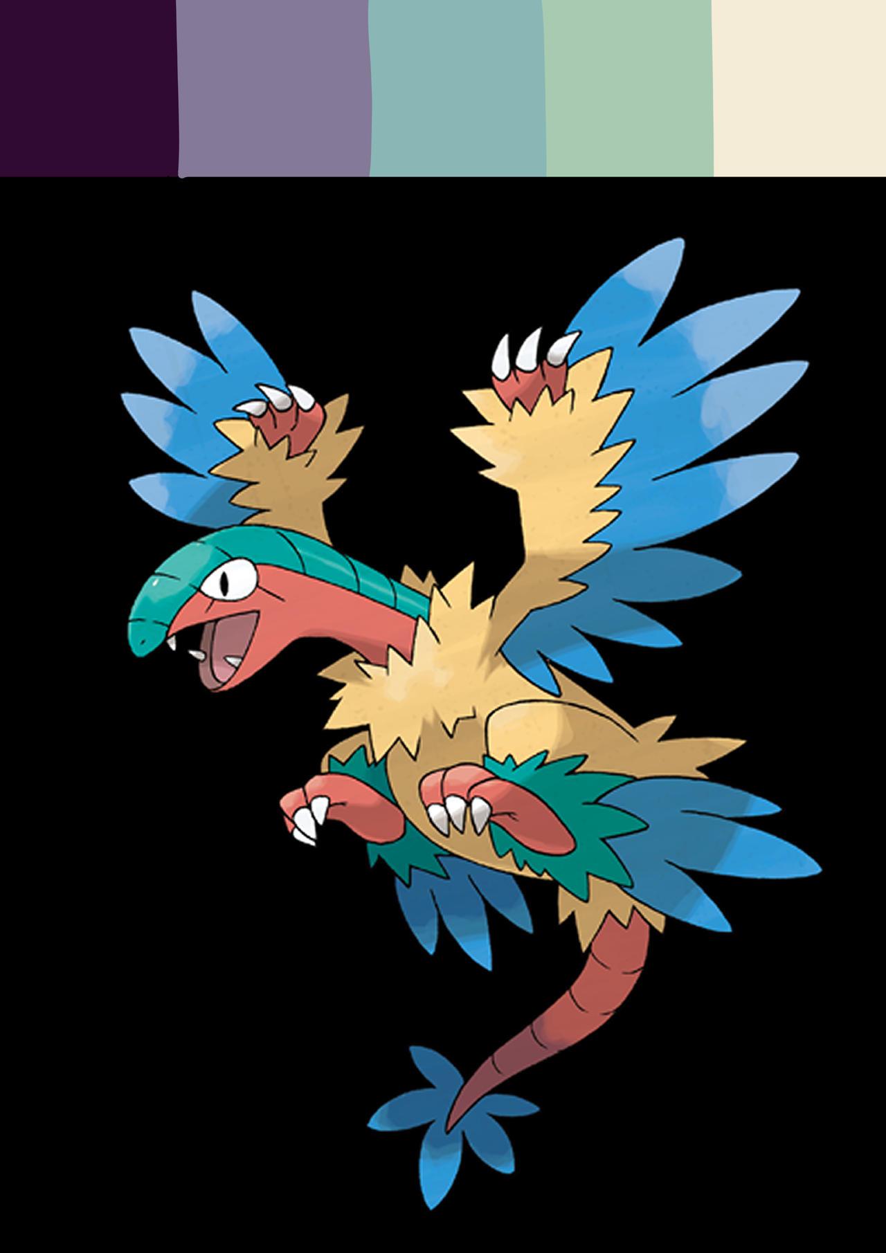 Archeops palette by JanaPokorna on DeviantArt