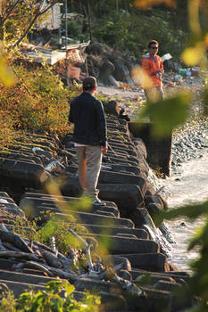 Fishers in Okishima