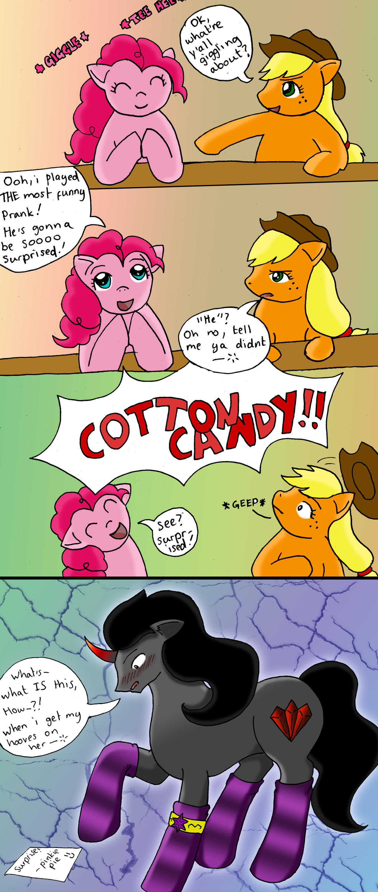 My Little Pony - Sombra The Sockspony!