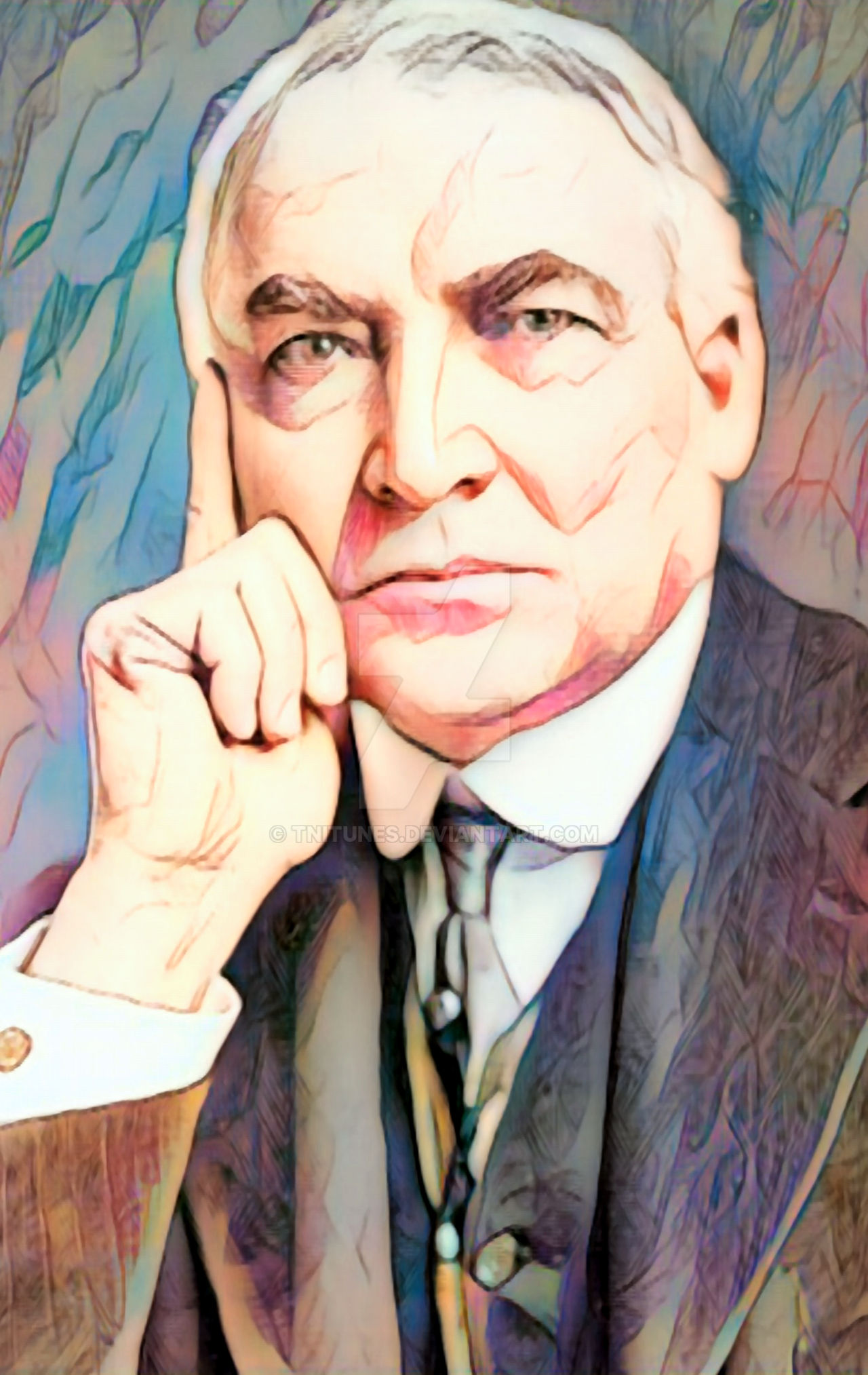 Warren G. Harding by TNITUNES on DeviantArt