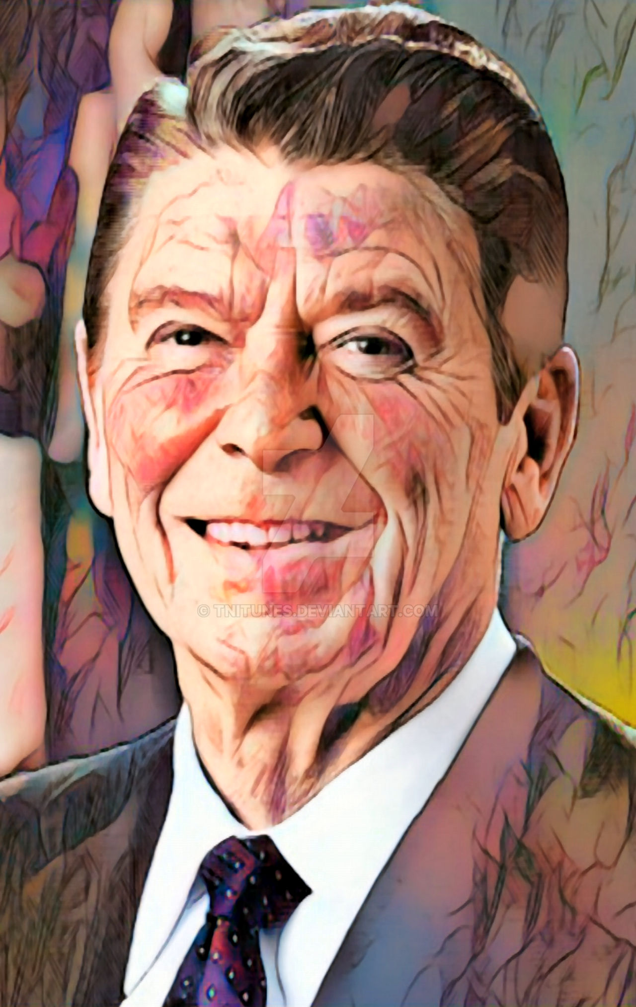 Ronald Reagan By TNITUNES On DeviantArt ronald-reagan-by-tnitunes-on-deviantart