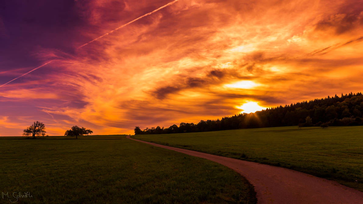 Cheesy Sunset. by marc-bruno