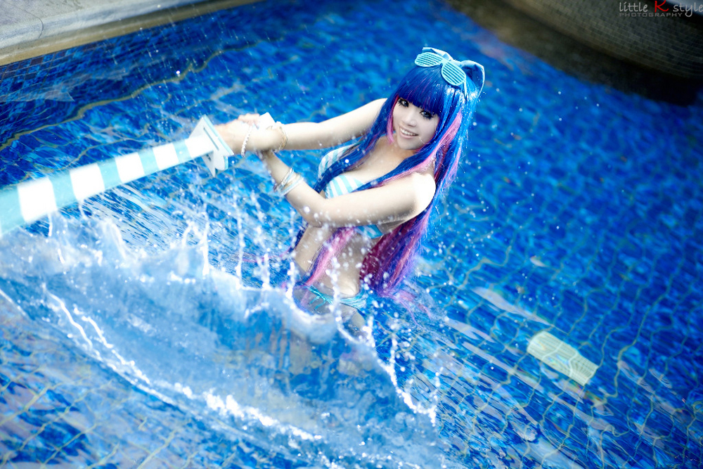 Panty Stocking Garterbelt - Stocking Swim suit