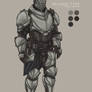 Destiny Concept Art 4- Paladin Type Titan Armor