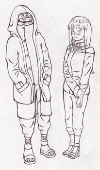 Shino and Hinata