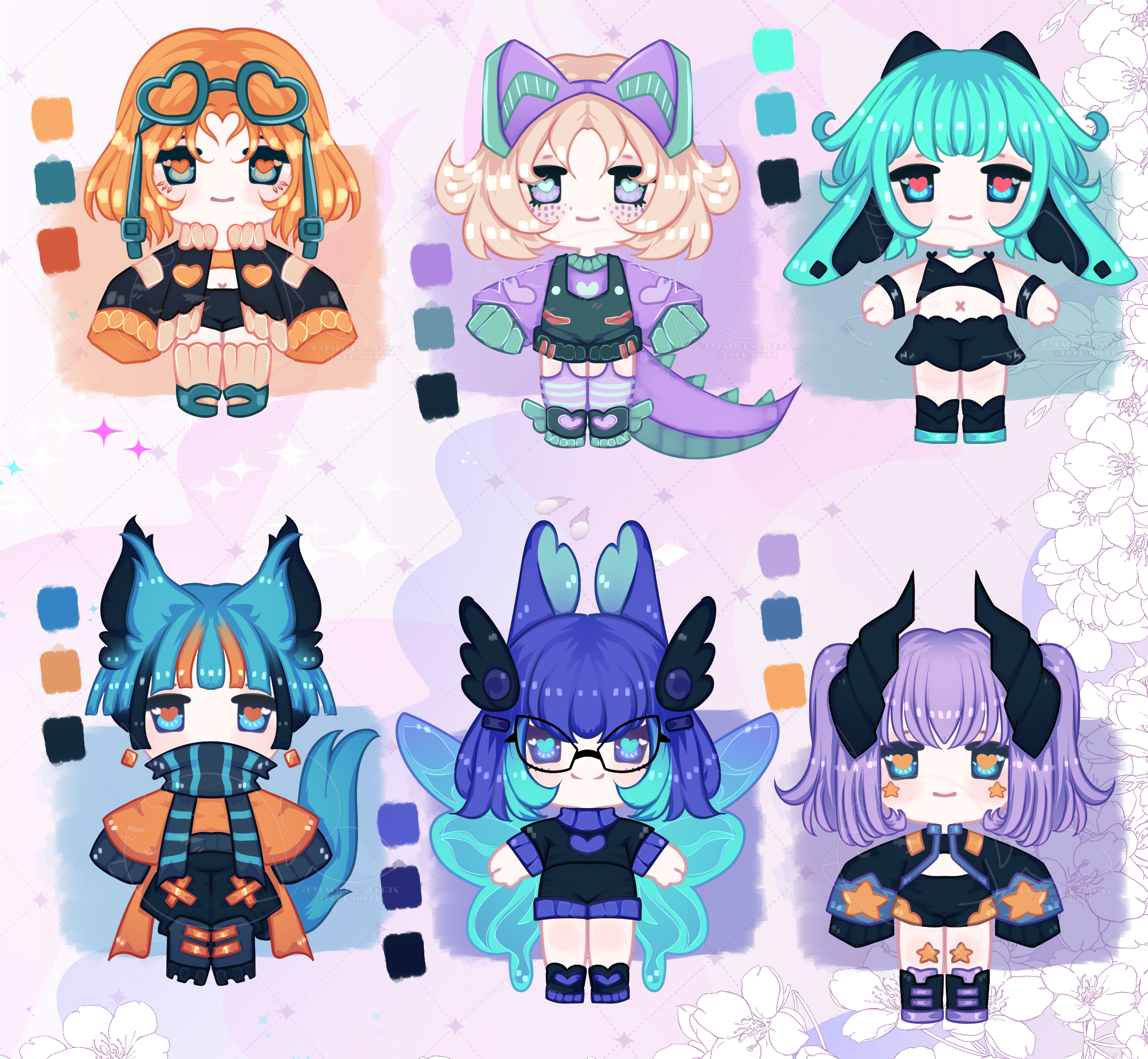 SET PRICE ADOPTABLES OPEN by Ryuseigkm-Adopts on DeviantArt