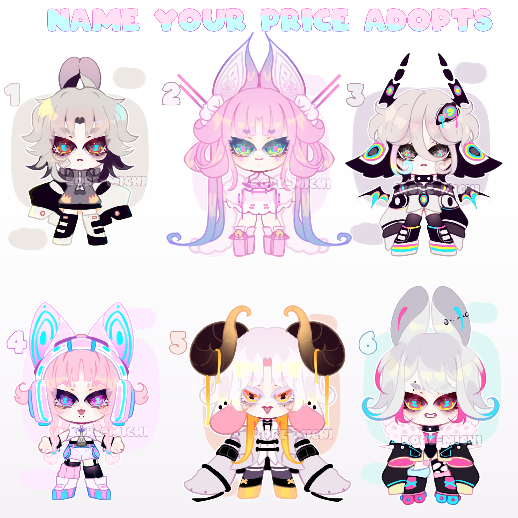 SET PRICE ADOPTABLES OPEN by Ryuseigkm-Adopts on DeviantArt