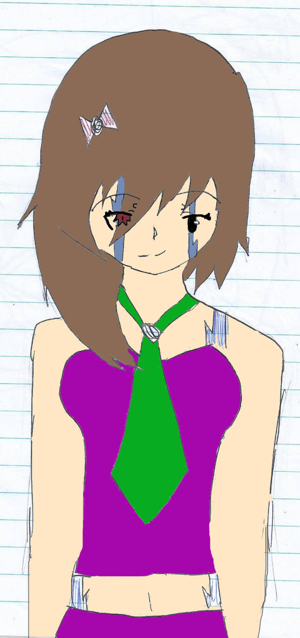 Keya Bl Keya Smile colored by Britishlova on DeviantArt