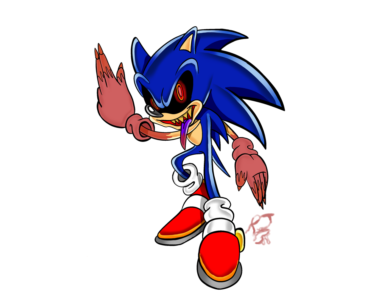 OG Sonic.EXE And Majin Sonic by JaneTheArtistYT on DeviantArt