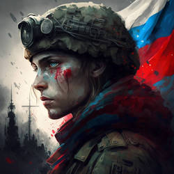 Russian soldier in modern war #2