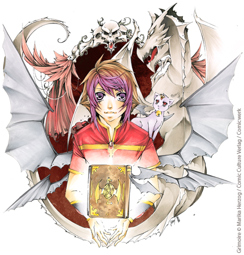 Grimoire Cover Vol 1 - reprint - finished