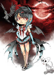 in the name of the bloodmoon i'll punish you