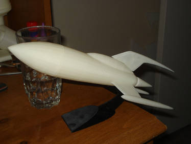 3D Printed Model V-1 Rocketship Concept WIP