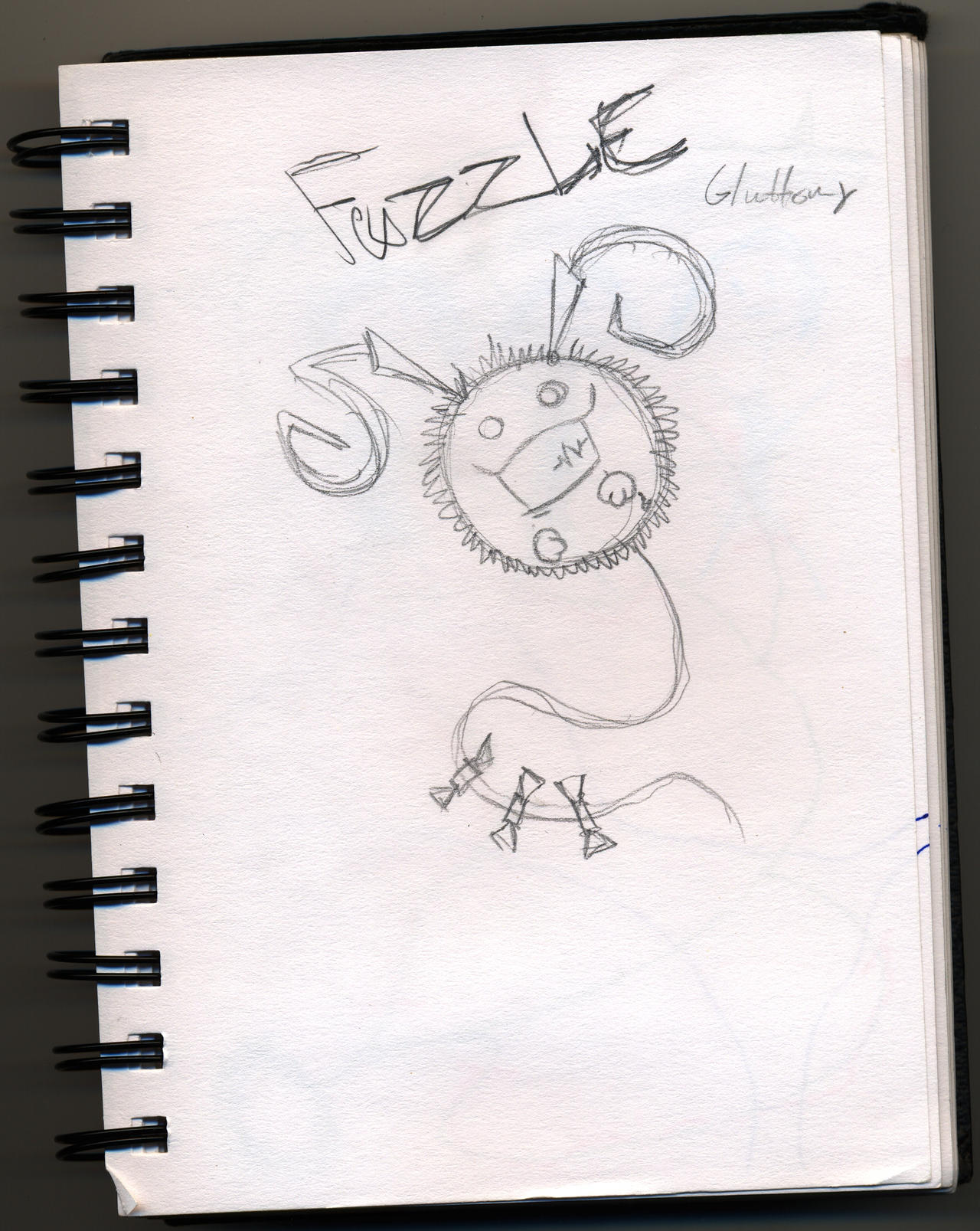 Fuzzee Drawing Fuzzle Cartoon by TheDestructiveCure on DeviantArt