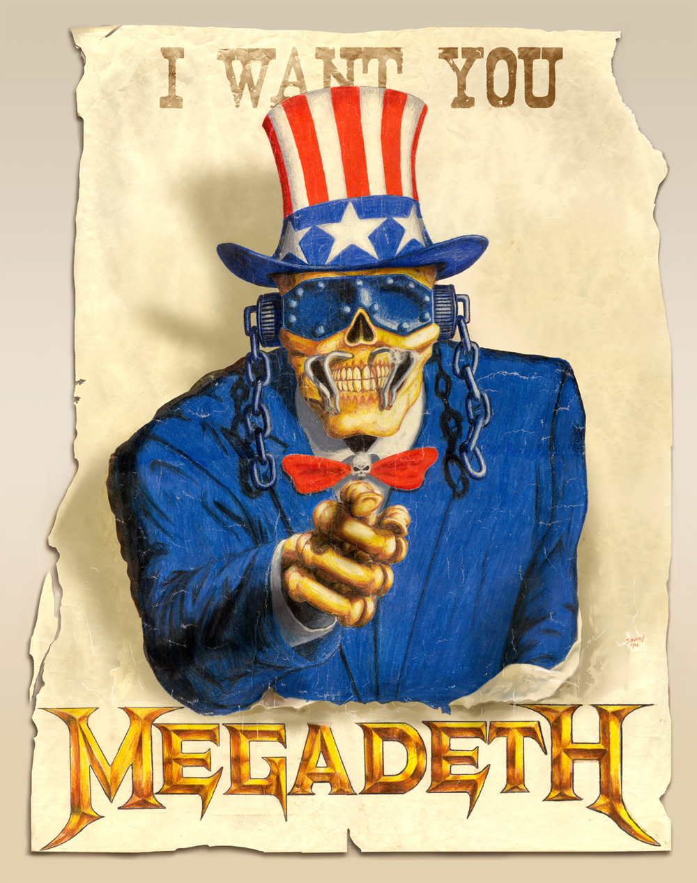 Megadeth want you