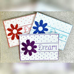 DIY 'DREAM' THEMED NOTEPADS