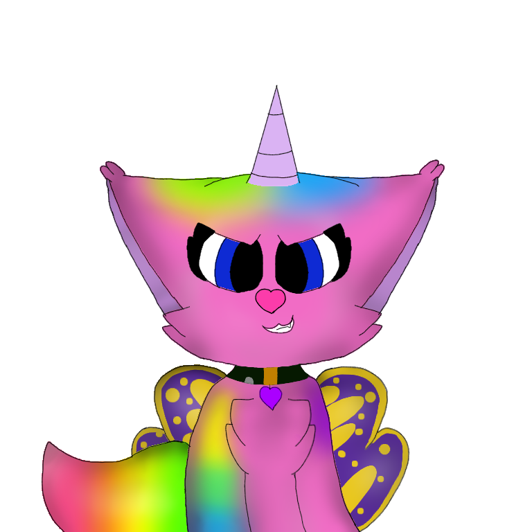 Rainbow butterfly unicorn kitty! by floofyvents on DeviantArt