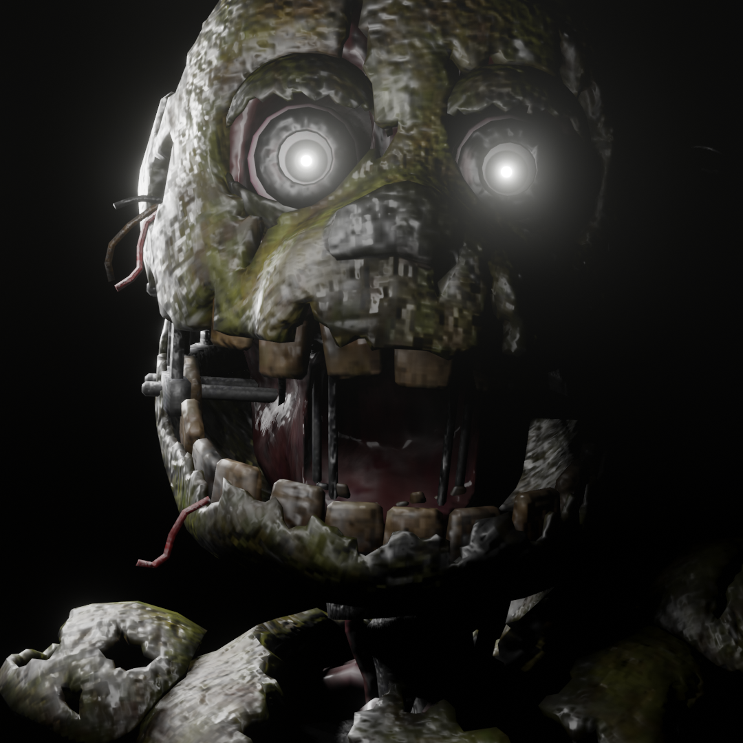 FNAF 3 - Springtrap Rare Screen Remake - fivenightsatfreddys