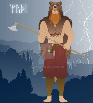 Thor, God of War Ragnarok by KimochiiArt on DeviantArt