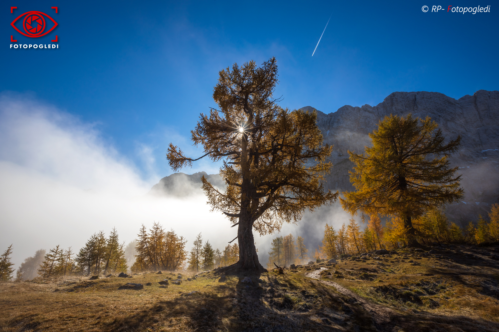 Autumn morning in Julian Alps