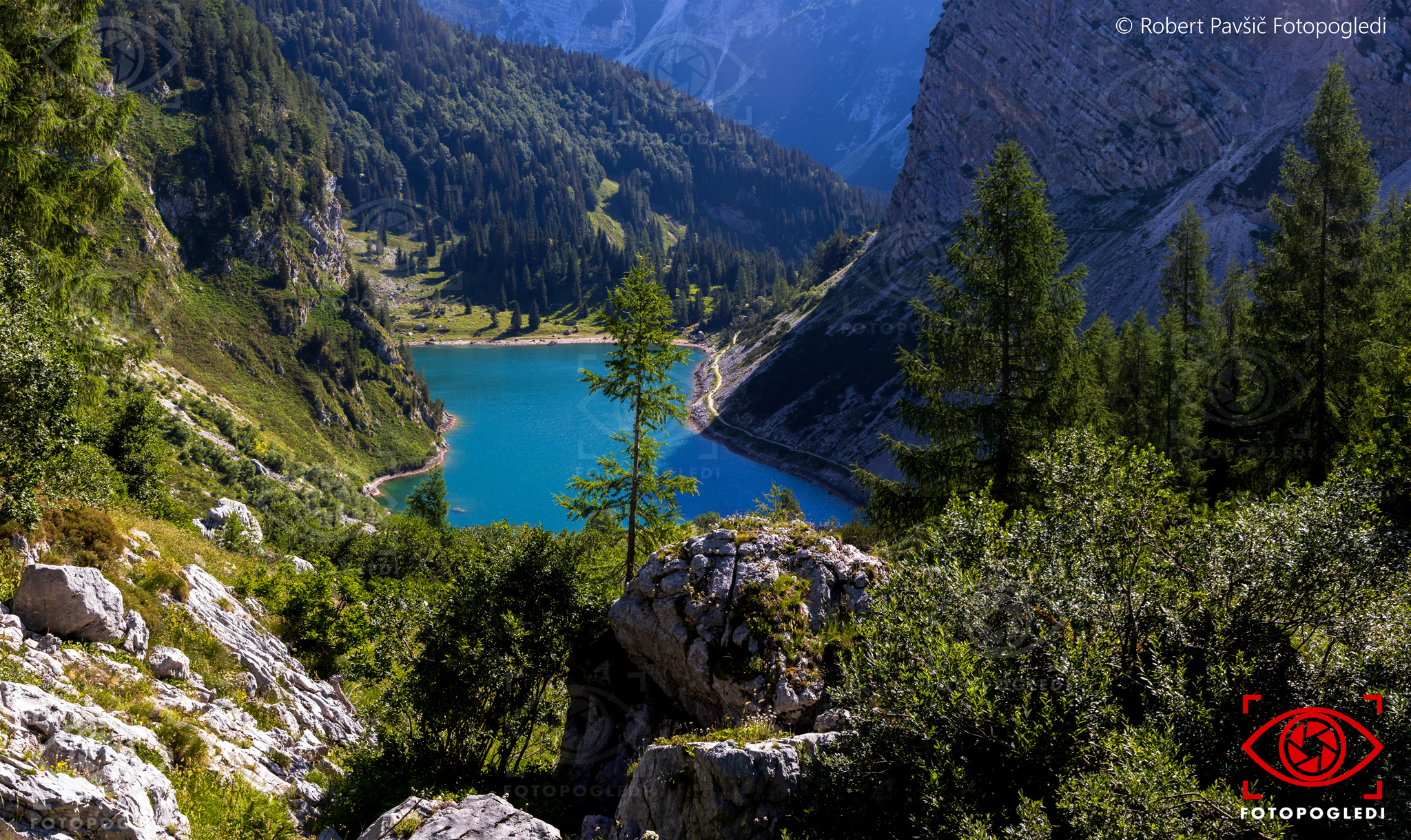 The Emerald Lake of Krn