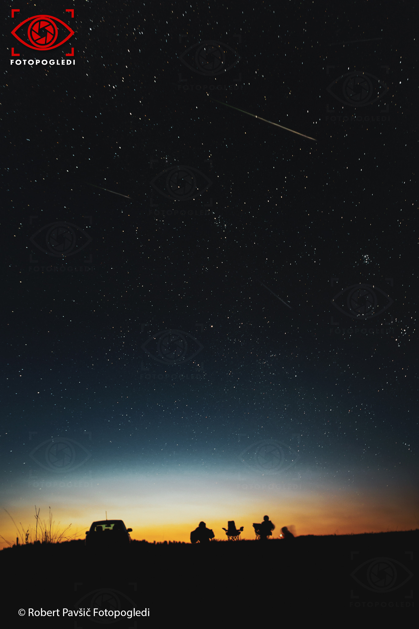 Falling Stars Night Summer Adventure