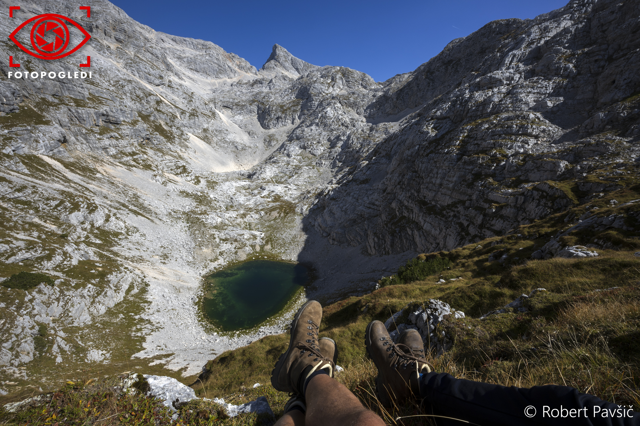 Hiking Together in Julian Alps
