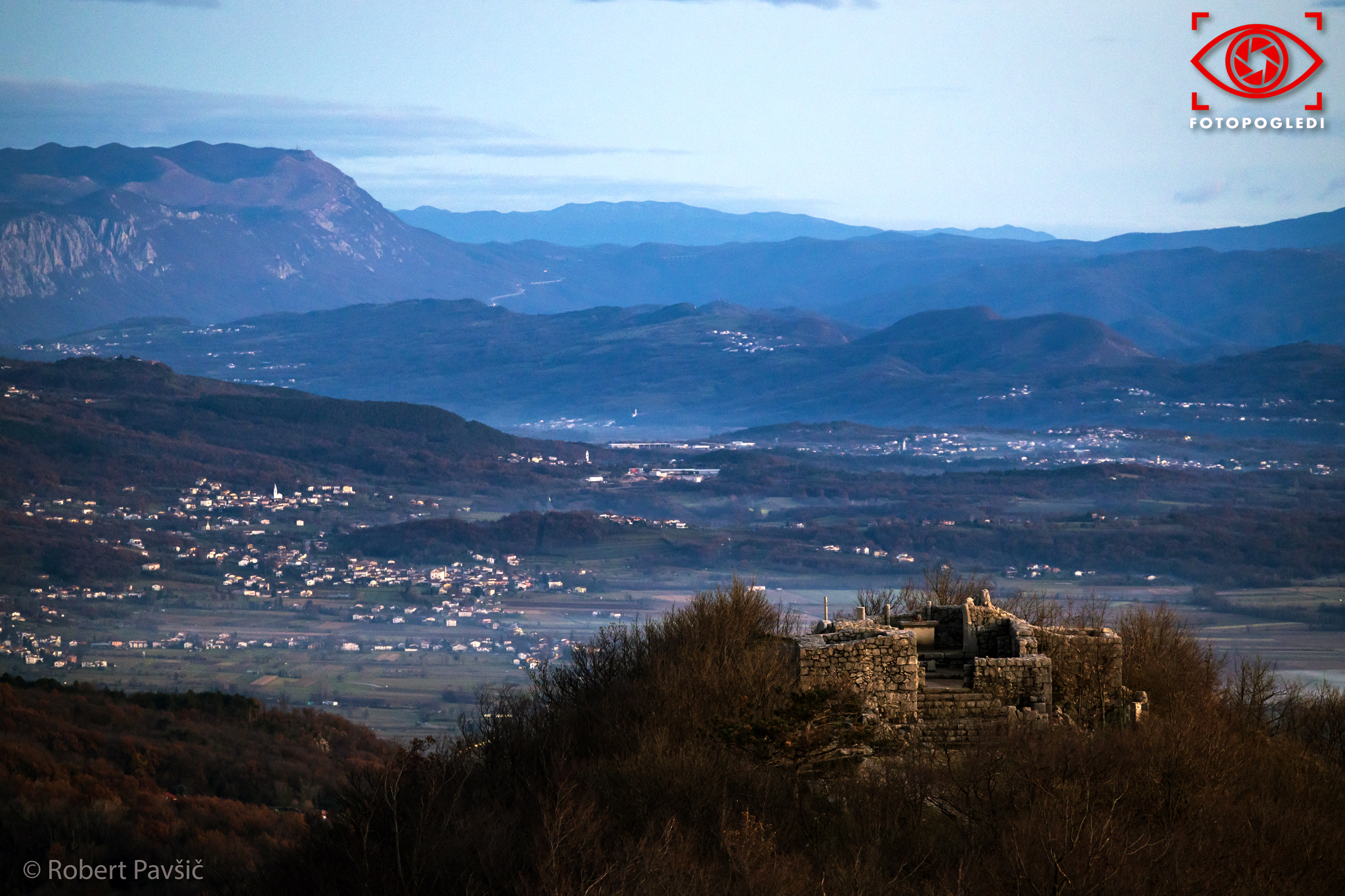 Saint Valentine Church On Mount Sabotin