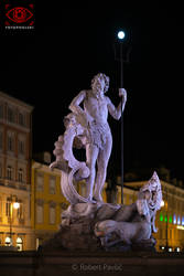 Neptune Fountain in Trieste