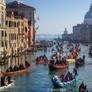 Opening Regatta of Carnevale di Venezia 2024